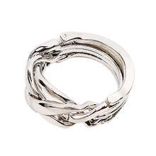 魔puzzle金锁10级box盒子解密解锁玩具鲁班锁九连环孔明锁铁铜合金智力锁扣烧脑成人玩具 魔戒