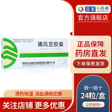 升和 痛风定胶囊 0.4g*24粒/盒 用于湿热所致的关节红肿热痛,伴有发热,汗出不解,口渴喜饮 2盒装