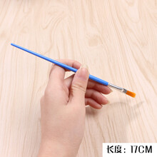 厂家直销儿童复活节彩蛋diy卡通彩绘手绘蛋壳幼儿手工制作玩具 扁头笔刷