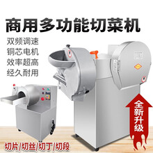 甄樽  切菜机商用电动食堂用多功能切小米椒机酸菜切丝机大头菜切丝机切茶叶机桑叶切丁机芥菜切段机豆腐 802型切菜机