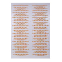 双眼皮贴单面隐形网状蕾丝皮肤色无痕自然不反光美目贴学生初学者 【800贴】20片