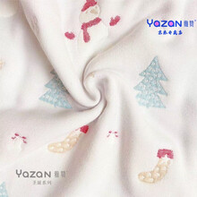 雅赞(YAZAN)三角巾纯棉纱布口水巾吸水围嘴秋冬男女孩新生儿童围巾 圣诞 三角巾