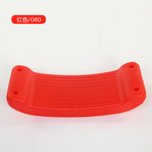 小孩庭院室内幼儿园玩具荡秋千宝宝秋千座椅户外便携简易儿童秋千 红色单板没有绳子和挂钩