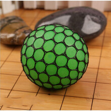 压力减压球学生恶心玩具儿童捏捏球神器葡萄发泄球解压捏捏乐拉拉哈皮后粉红猪 绿色