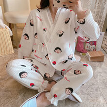 空气棉月子服春秋冬季夹层产后哺乳孕妇睡衣加厚保暖产妇10月份11 802 M码【80-100斤】