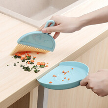 喜润家 迷你扫把清洁刷小号带簸箕/宠物铲屎工具 颜色随机