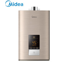 美的（Midea）16升燃气热水器天然气线下同款双智控恒温智能APP智控安防自检一键高温洗JSQ30-16HS4