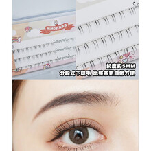 雪里奈下睫毛眼睫毛 已剪开分段式下假睫毛女素颜嫁接cos效果C01