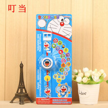 儿童电子表卡通翻盖投影手表小学生玩具电子表 20图没盖叮当