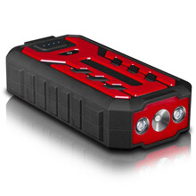 拙列 汽车应急启动电源12V搭电宝多功能移动电源大容量充电宝汽车电池电瓶辅助点打火线搭电救援启动神器 升级版【16800】适用5.0L/4.0T以下车型