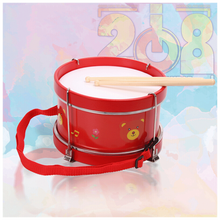 儿童节礼物8寸小军鼓幼儿园表演玩具敲鼓打击乐器腰鼓 鼓2