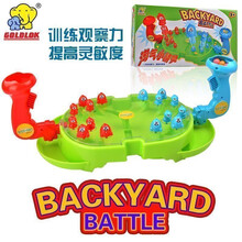 GOLDLOK高乐淘气小精灵亲子互动桌面游戏玩具弹珠射击对战玩具 淘气小精灵GL1831