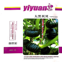 日本南瓜种子 香甜板栗南瓜籽味香高产小南瓜种子四季蔬菜种籽孑 大黑贝贝南瓜原厂彩包/10克