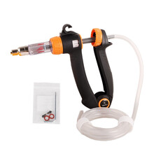 荷兰进口兽用连续注射器 可插瓶疫苗猪牛羊鸡可调注射器2/6ML 接管式2ml