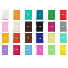 500g超轻粘土大包装24色太空泡泡泥橡皮彩泥黏土儿童手工diy玩具 24色500g套装