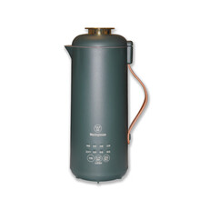 美国西屋迷你小型豆浆机榨汁杯带预约1-2人家用破壁机免滤魔食杯 复古绿