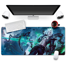 镇魂歌 鼠标垫超大号动漫游戏周边护腕电竞定制订做加厚电脑办公学生写字键盘桌面垫 破败之王 300x800x4mm