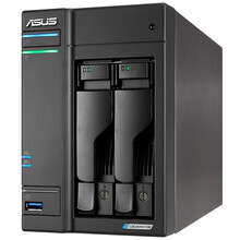 asustor华硕 AS6602T 2盘位 四核心NAS网络存储服务器 共享备份私有云盘  16TB 【企业盘 8TB*2】