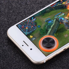 姒桀 王者荣耀走位神器游戏手柄摇杆吸盘安卓苹果手机按键吃鸡辅助手游 【橙色】走位体验装 (2个走位)＋钻石手柄+收纳盒