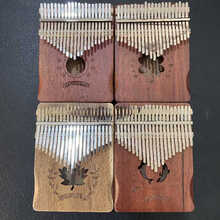 拇指琴卡林巴琴21音五指琴kalimba初学者手指琴17音便携乐器 21音相思木随机款