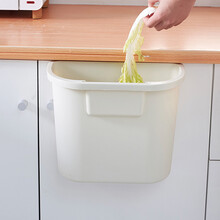 达福芮创意悬挂式厨房垃圾桶杂物收纳篮厨柜门挂式蔬菜果皮塑料杂物盒子干湿分类垃圾桶