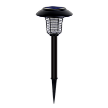 尚科太阳能灭蚊灯防蚊捕蚊器户外室外庭院花园驱蚊灯全自动商用杀虫灯电击防水别墅花园灭蚊器 黑色+单晶硅