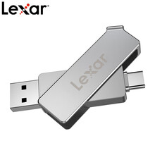 雷克沙（Lexar）256G手机电脑双接口U盘 Type-C USB3.1 读速130MB/s 高速 D30 办公 礼品 标书自带数据加密