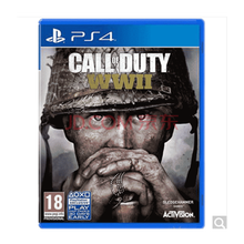 索尼（SONY） PS4 Slim Pro 热门游戏 软件光盘 使命14 COD14 二战 年度版 中文