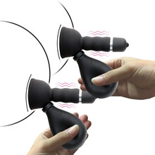 云曼 成人情趣用品 sm硅胶震动吸乳吸奶器乳夹 女用乳房按摩器电动性玩具情趣道具