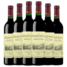 超市	长城（GreatWall）红酒 中粮长城葡萄酒  精选级解百纳 精选级解百纳干红光瓶 750ml*6瓶