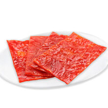 海湾兄弟兄弟海湾猪肉脯100g蜜汁香辣原味靖江猪肉脯熟食肉类零食 300g【独立包】蜜汁芝麻 3包