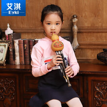 艾淇（Eyki）葫芦丝C调紫竹色初学小学生入门成人专业演奏三音胡芦丝