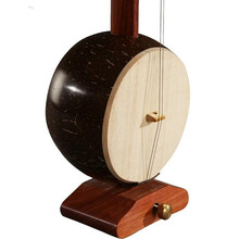 彩云归 板胡红花梨木板胡高音中音歌曲秦腔板胡初学者定制款 胡瓢9.5-10.5厘米中音板胡