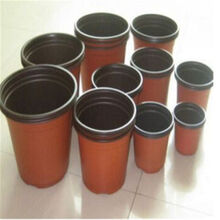 塑料花盆分植移苗育苗盆菜盆双色盆多规格园艺用品 9*6*8款1000个