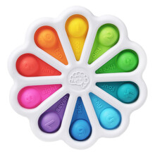 fat brain Fat brain婴幼儿手抓按压练习板泡泡乐手指精细动作训练玩具 数字泡泡乐 dimpl digits