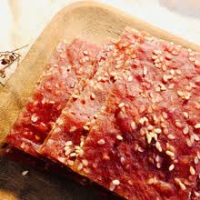 喔迈猪肉脯原味 靖江风味肉干肉脯零食休闲小吃猪肉干500g 猪肉脯原味500g