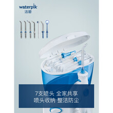 美国洁碧冲牙器WP100EC/112ec水牙线洗牙器洁牙口腔冲洗洗牙 金色108EC+欧乐b牙刷d12 +4支国产喷头