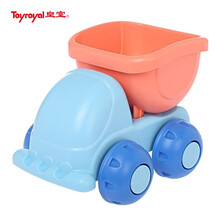 日本皇室玩具（Toyroyal）儿童玩具 夏日宝宝沙滩玩具套装 儿童铲子小桶孩子戏水挖沙工具 沙滩车(天空蓝)