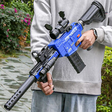 贝恩吉 儿童软弹枪m416玩具枪吃鸡98k打我鸭awm男孩亲子互动突击步抢电动连发可发射8-12岁 满配加大号电动连发m416【双电版+40颗弹】