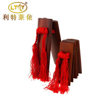 利特莱依-民族打击乐器成人儿童快板 初学者竹板德云社快板红色