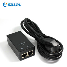 szllwl POE供电模块 48V千兆桌面式电源模块 监控摄像机头 ap无线 交换机poe电源 网线供电 以太网电源适配器