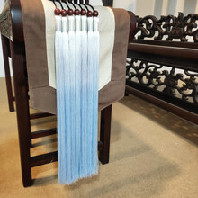 京炫（JINGXUAN)古琴琴穗 古琴流苏古琴渐变冰丝琴穗 真丝穗 古琴挂钩 古琴配件 渐变湖蓝