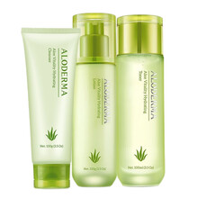 瑷露德玛芦荟保湿补水套装 芦荟补水清润组合 洁面凝露+补水保湿乳+精华水