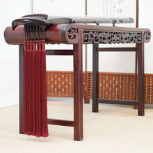 京炫（JINGXUAN)古琴琴穗 古琴流苏古琴通用垂坠冰丝琴穗 千丝穗真丝配件 枣红色