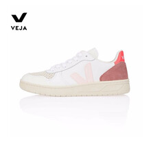 VEJA 女士V-10 法国潮牌经典百搭小白鞋 女鞋 VX022292A 白色 38