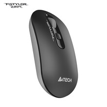 双飞燕 FG20 飞时代无线鼠标 办公对称鼠标 超薄便携笔记本电脑鼠标 遂空灰 有声版