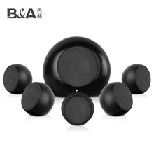 【夏日新品】巴赫B/A 智能无线5.1卫星组合家庭影院背景音乐电脑电视家用客厅音箱蓝牙音响低音炮壁挂 X-11套装（黑）