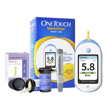 强生 稳悦血糖试纸稳佳智优血糖仪家用测试仪 稳捷测血糖测糖仪 智优血糖仪+100片试纸采血针