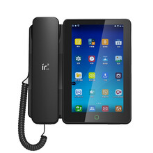 铱方 7518安卓智能电话机 录音电话 可视视频话机 网络IP电话 防骚扰黑名单座机 同步手机通讯录 Z1 4500小时录音