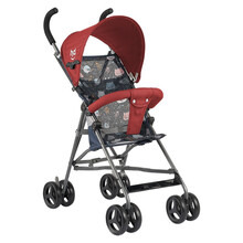 hd小龙哈彼 婴儿推车 儿童 宝宝 轻便折叠便携伞车手推车透气舒适 红色 LD099-K007R